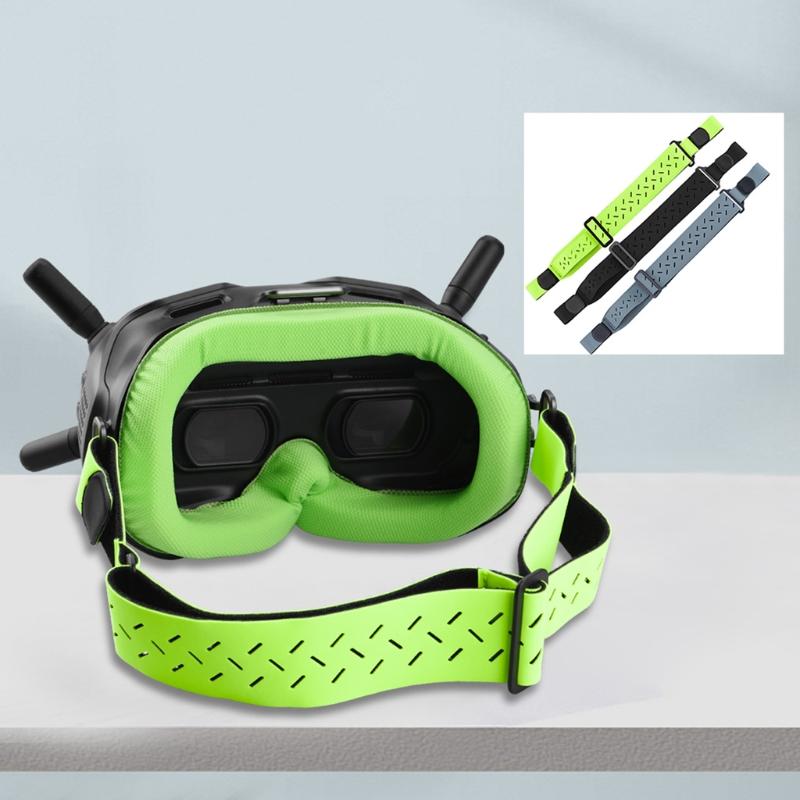 Head Straps Band Synthetic Fiber Material for FPV Goggles V2 Replacement Set Sweat-resistant and Washable