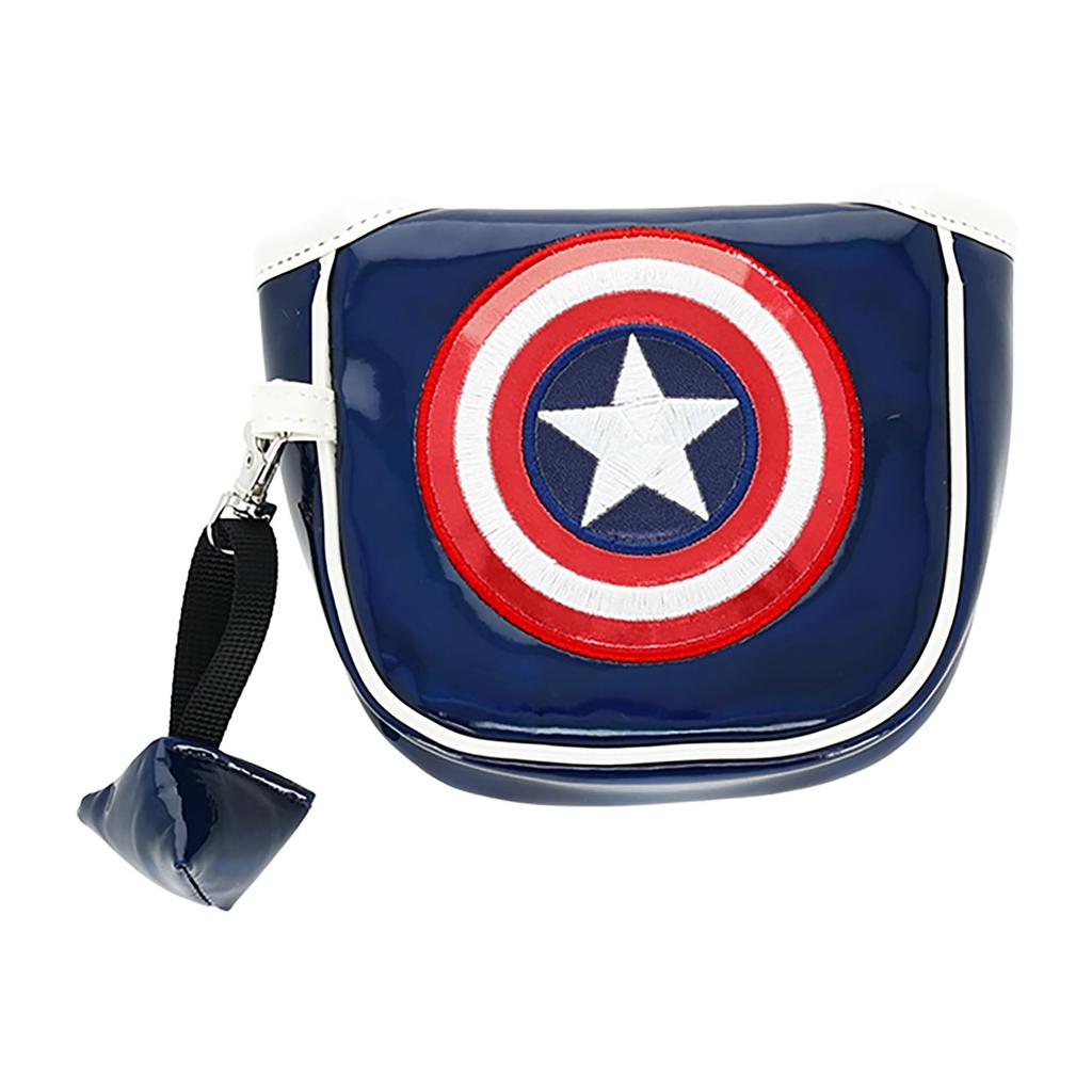 Marushin Golf Putter Cover for Marvel Mallet Beginner Character 2565000700 Mallets, Shield, Design,