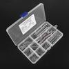 90pcs 11 Kinds M1.5 M2 M3 M4 M5 M6 Split Cotter Pins Assortment with Case