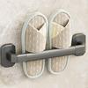 Bathroom Slipper Rack Wall Mounted Shoe Hanging Drainage Organizers Holder for Toilets Effective