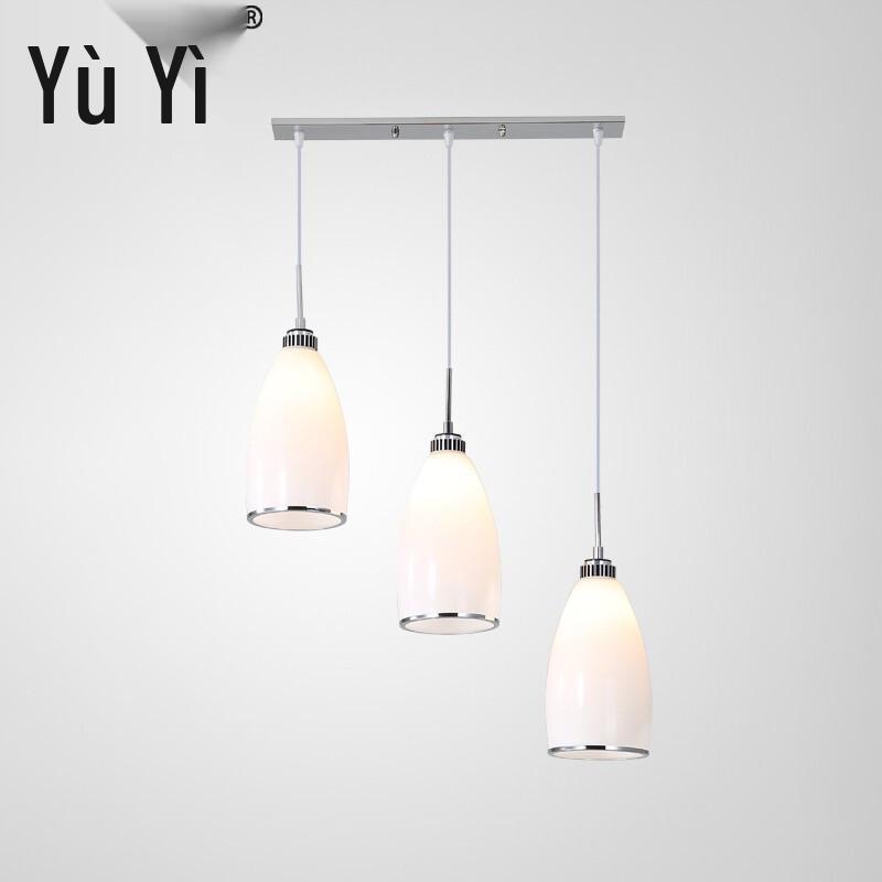 Yuyi Modern Minimalist LED Pendant Light Cool White 7W