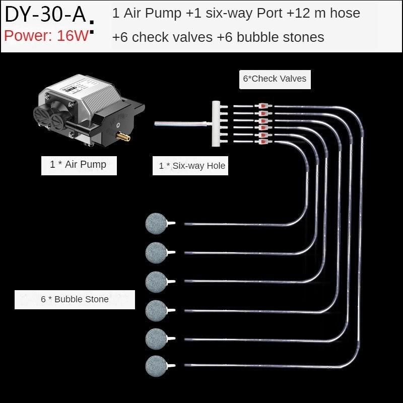 Aquarium Electromagnetic Air Pump High Power Silent Oxygenation Pump Fish Tank Aquaculture Oxygenation Equipment