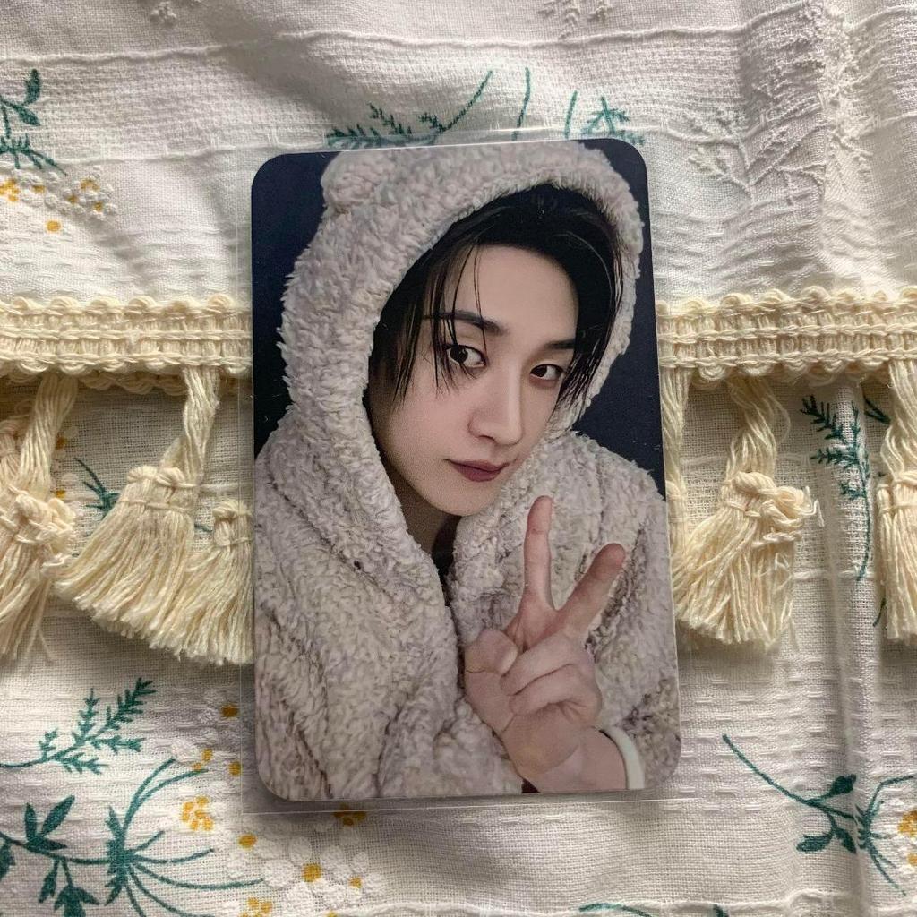 [USED] StrayKids KARMA fans Bang Chan purchase bonus trading card