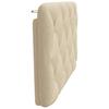 Headboard Cushion Cream 80 cm Fabric