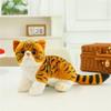 20cm Cat Toy Stuffed Doll Cartoon Animal Figure Creative Flower Branch Cat Doll  Kids Gift Birthday