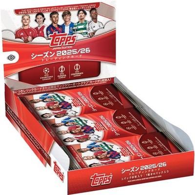2026 Topps UEFA Japan Edition Soccer Hobby Box Japanese Ver Factory Sealed