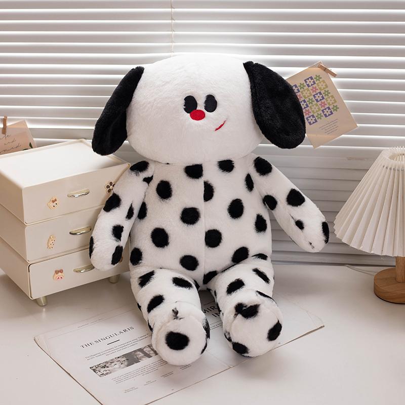 Dot Cat Stuffed Animal Plush Super Soft Dog Bunny Dolls Cartoon Chroma Pillow Toys Soft  Birthday Gifts For Girls Room Decor