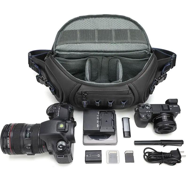 Camera Chest Bag Multi-purpose Waterproof For Dslr Mirrorless Cameras Lens Outdoor Travel Photography