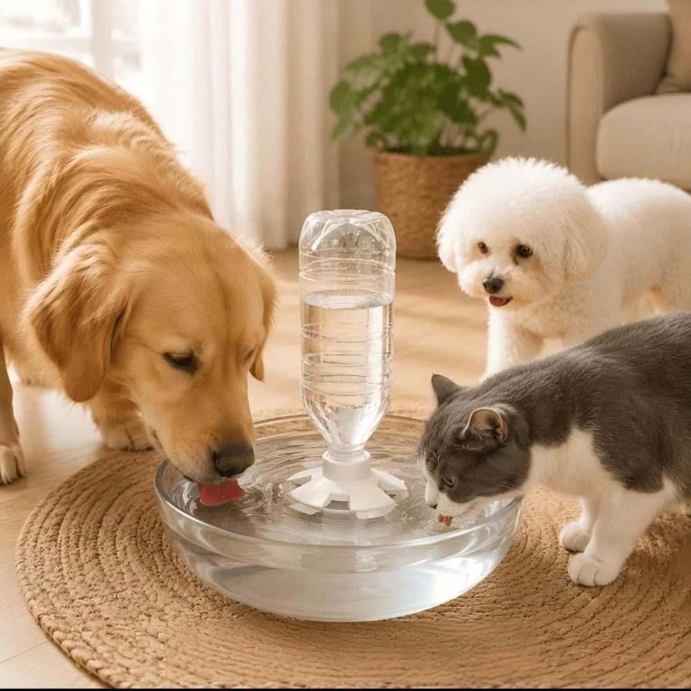 Universal Bottle Adapter 3D Printed Pet Water Bottle Adapter Automatic Water Dispenser  Home Use
