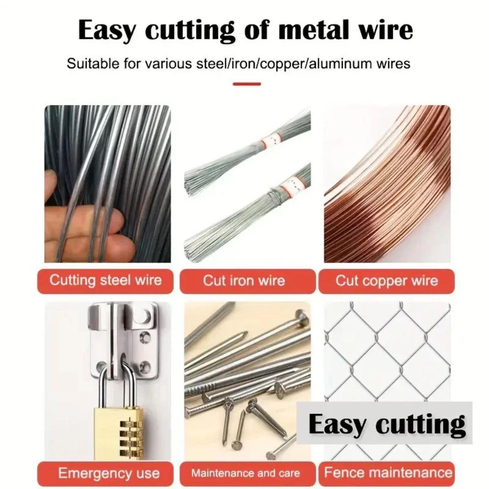 Heavy Duty Steel Wire Pliers Multi-functional Bolt Pliers Durable Wire Breaker Home Repair