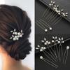 Hair Jewelry Hair Accessories Wedding Pearl Rhinestone Bridal Hair Pins Hair Clips Flower Headwear
