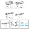 Service Life Up To 50,000 Hours Apartment Heating Fireplace Cooling Fan Automatic Fan Heater Automatic Thermostat