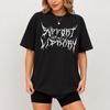 Support Your Local Library Shirt, Death Metal Print Shirt, Librarian Gift, Gothic Shirt, Custom Metal Shirt, Dark Academia Aesthetic Tee