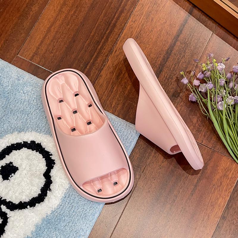2024 Quick-Drying Leak-Resistant Unisex Bathroom Slippers for Indoor/Outdoor Use - Summer Style