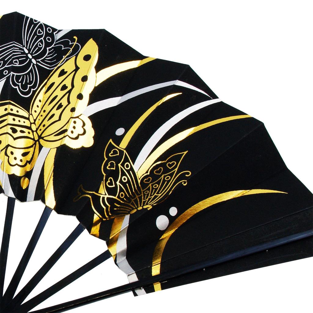 Osaka Choseido Ventaglio Danza Farfalla Fatto a Mano Stile di Kyoto con Set Originale Profumato in Carta Souvenir Giapponese per Fan all'Estero, Design, 29cm, Giappone, Ventaglio,