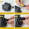 Outdoor IP68 Waterproof Junction Box - 4 Way Larger Cable, Electrical Junction Box Connector for Cable  4 to 14mm, ABS + PVC