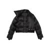 Short scarf down jacket women's thick winter new high-end design temperament warm jacket