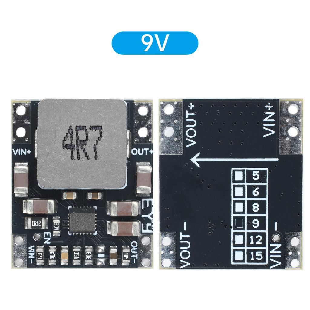 DC 3-23V to DC 5V 9V 12V Automatic Step Up/Down Power Supply Module DC-DC Voltage Buck Boost Converter