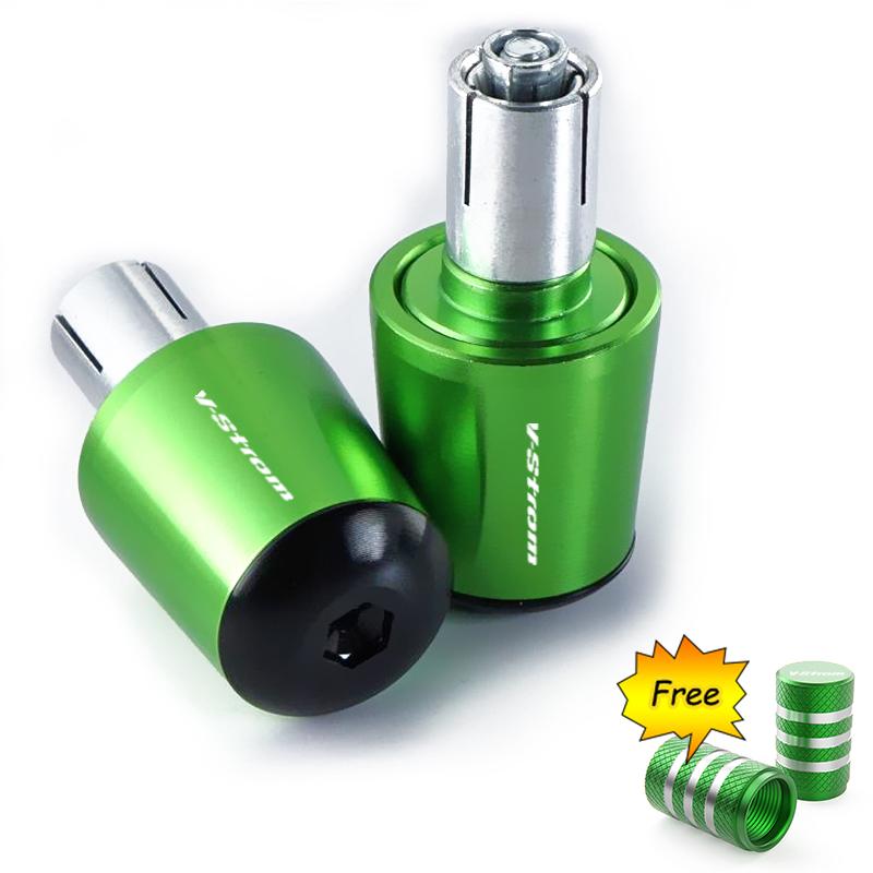 For SUZUKI Vstrom DL 250 650 1000 V-Strom 650XT 1000XT Vstrom650 Vstrom1000 Motorcycle Handlebar Grips Bar End Plugs Accessories