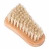 Natural Bristles Fingernail Toenail Scrub Brush Wooden Hand Foot Nail Scrubber  Pedicure