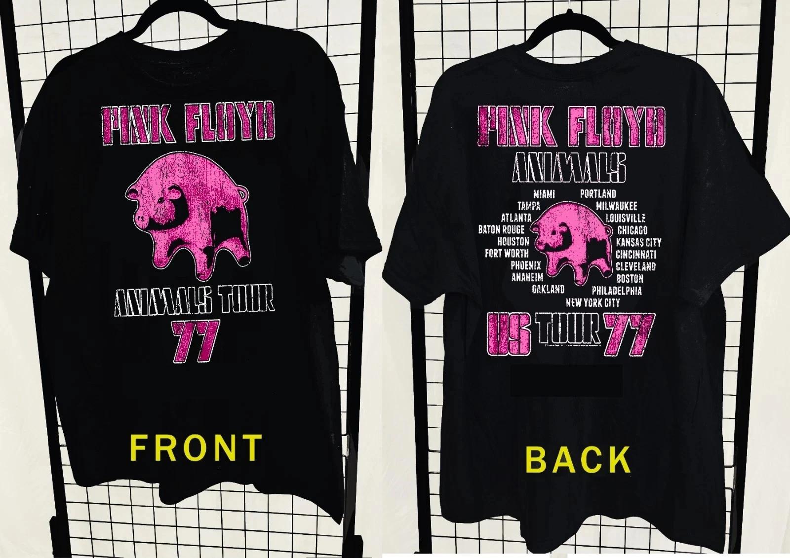 Pink Floyd 1977 Animals Tour 2X Sided Concert T -Shirt 3XL