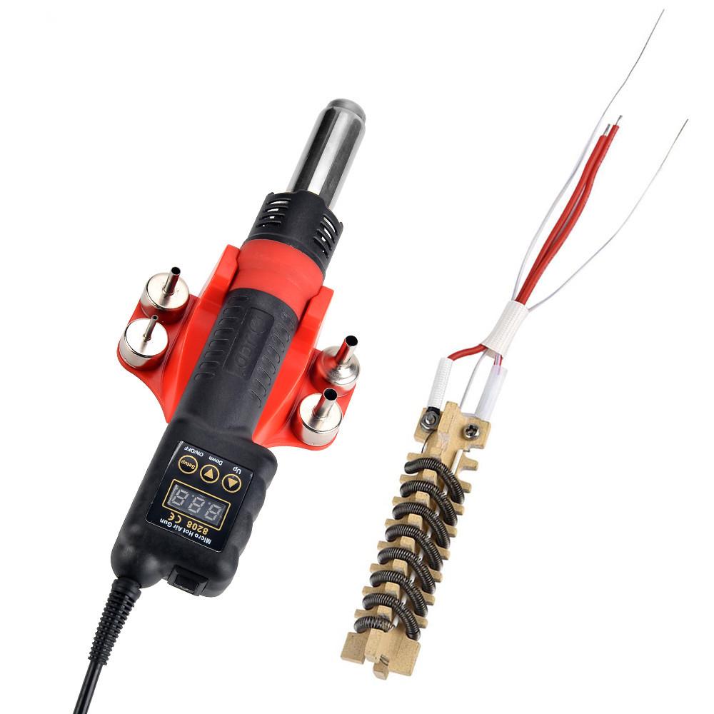 750W Welding Rework Station Micro Hot Air Gun LCD Digital Display Soldering Heat Gun Hair Dryer BGA IC Solder Tools