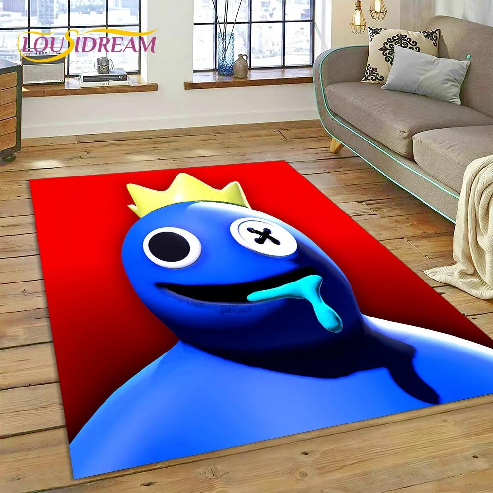 27 Style 3D R-Rainbows Friends Cartoon Carpet Rug for Home Living Room Bedroom Sofa Doormat Decor,kids play Non-slip Floor Mat