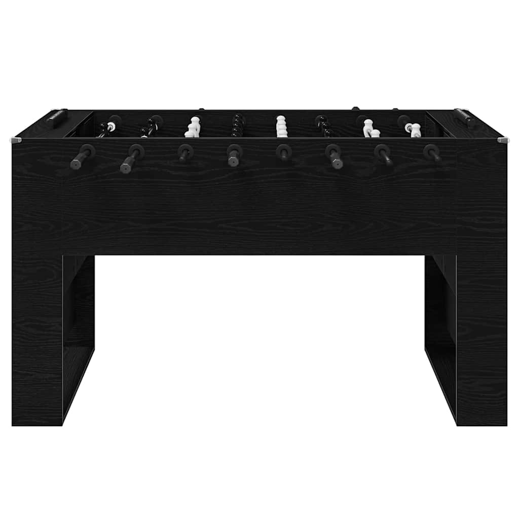 Table Football Table Black Oak 146.5 x 74 x 85 cm