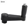 8-16mm Rundloch Kurbel Handkurbelgenerator Mechanische Ausrüstung Griff zum Betreiben kleiner Geräte
