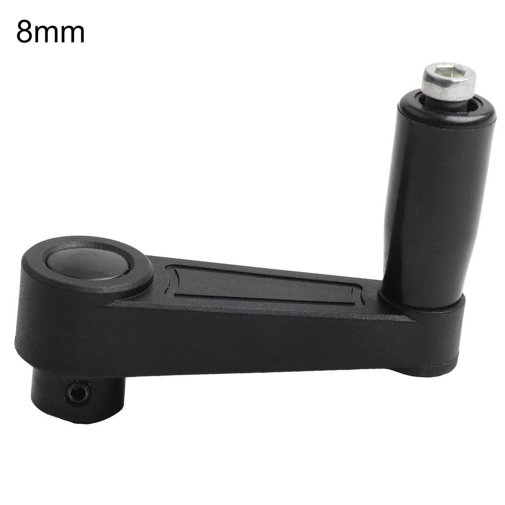 8-16mm Rundloch Kurbel Handkurbelgenerator Mechanische Ausrüstung Griff zum Betreiben kleiner Geräte