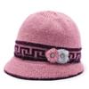 Winter Mother's Hat for The Elderly Thickened Warm Basin Hat  Middle Aged and Elderly Grandmother's Knitted Cotton Hat  Old Lady's Woolen Hat