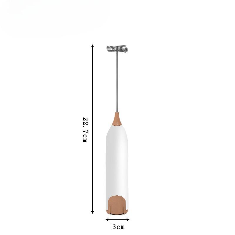 

Household Handheld Wireless Egg White and Cream Whisker, Electric Egg Beater, Grandma Niu Foam Maker, Coffee Foam Maker белый