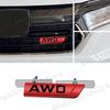 1Pc 3D Metal AWD Logo Car Front Grille Emblem Sticker Decor For Coolray Emgrand Panda Tugella Trunk Rear Tailgate Accessories
