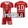 2025-26 Bayern hjemmetrøye #9 Kane #10 Musiala Fotballtrøyer