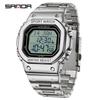 Sanda Men's Multifunctional Waterproof Electronic Watch - Middle East Exclusive, Summer Time Wristwatch