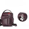 "Vintage Genuine Leather Men's Single-shoulder Bag, A Small Crossbody Bag for Commuting with A Sense of Luxury.