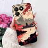 ShockProof Silicone Case For Tecno Pova 7 4G Cover Soft TPU Cases for Tecno Pova 7  Pova7 Neo 4G LJ6 Phone Cover Coque