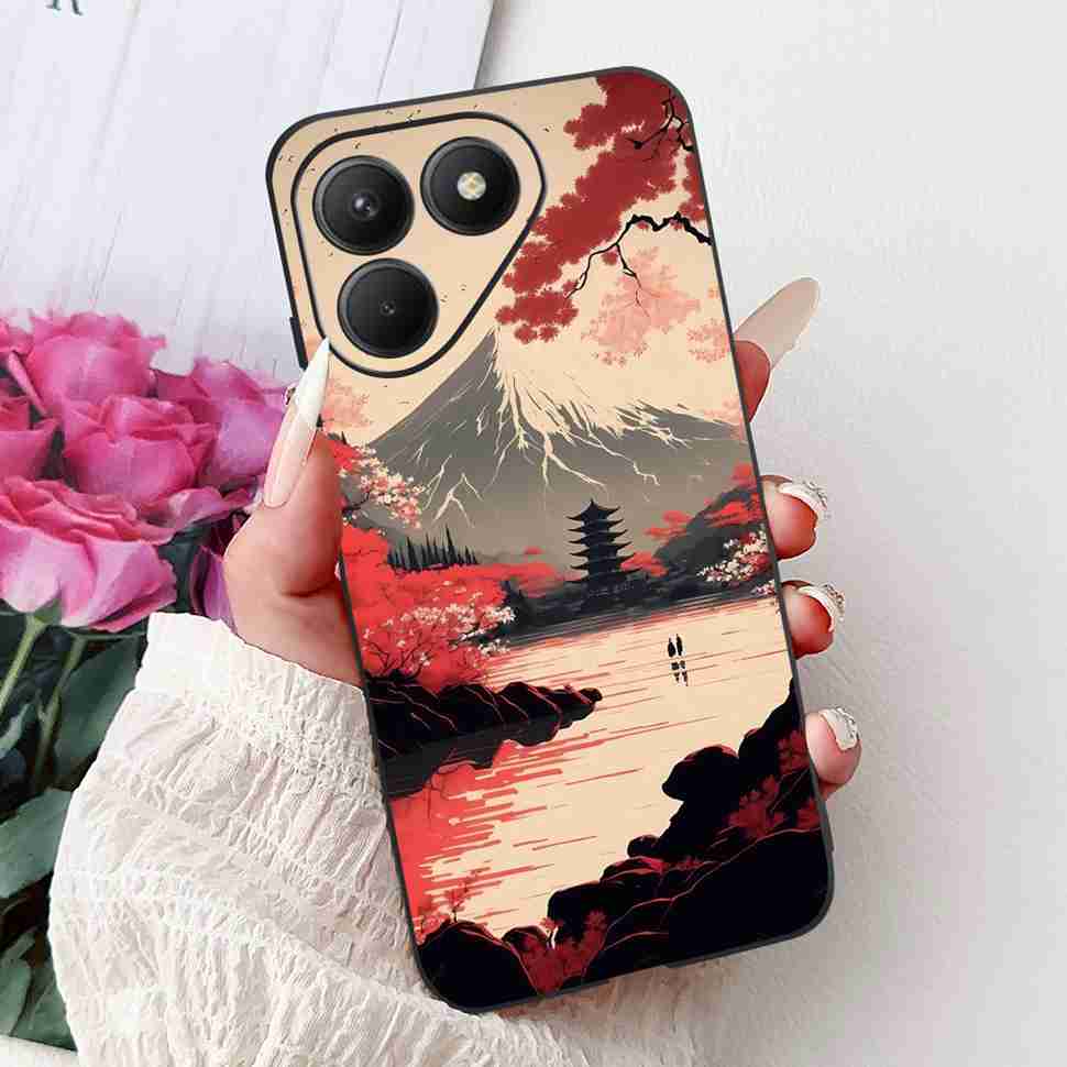 ShockProof Silicone Case For Tecno Pova 7 4G Cover Soft TPU Cases for Tecno Pova 7  Pova7 Neo 4G LJ6 Phone Cover Coque
