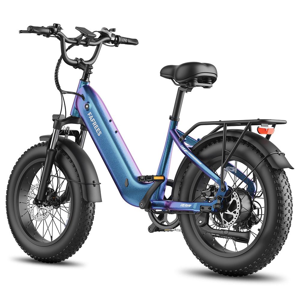 Elektrofahrrad Fafrees F20 Rover 250W Motor Höchstgeschwindigkeit 25km/h 20" Fat Tire Stadtelektrofahrrad 48V 20AH LCD Display 7 Gänge Maximale Belastung 150Kg