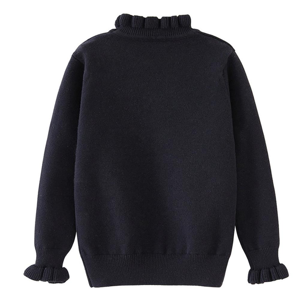 Children's Fashion Casual Cardigan Knitted Long Sleeve  Top