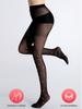 1 Pair Women Black Sweet Heart Pattern Lightweight Sheer Sexy Pantyhose Summer