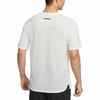 Nike Brand Logo Raglan Sleeve Quick-Dry Short-Sleeve T-Shirt for Men, White