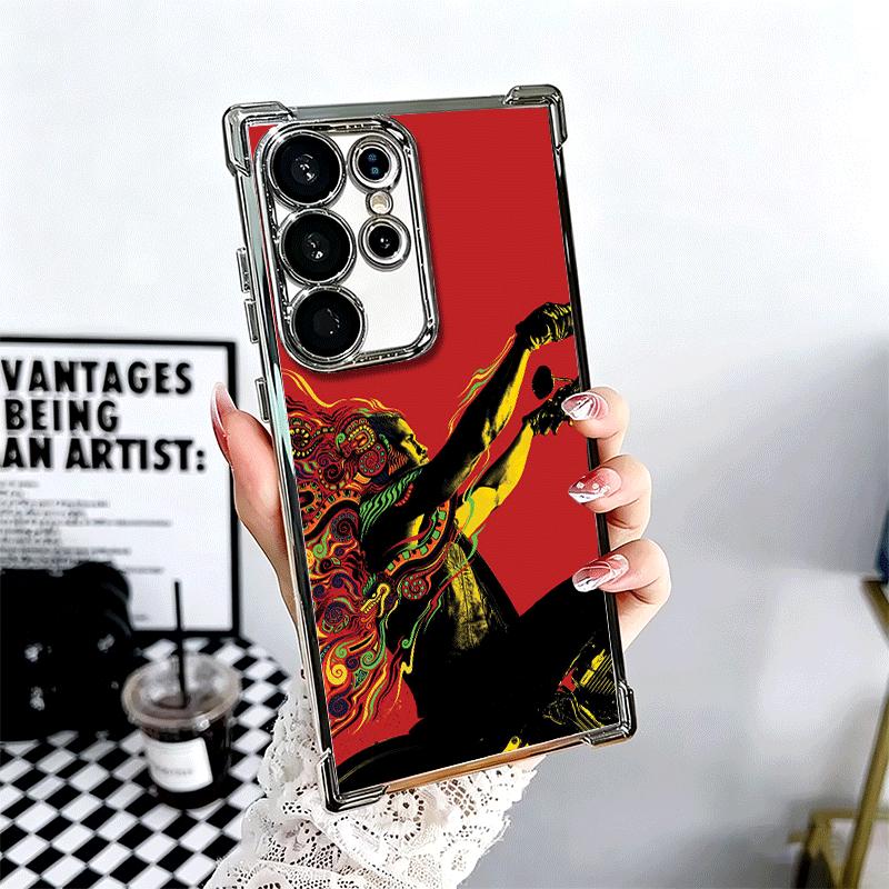 

Sons Of Anarchy Soft Phone Case For Samsung Galaxy S26 Ultra S25 Edge S24 FE S23 Plus S22 S21 + S20 Plating Anti-Fall Fundas Samsung S26 Edge