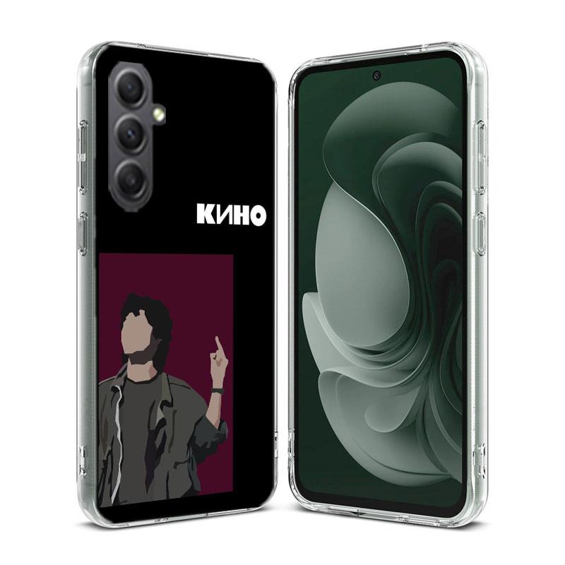 Viktor Tsoi Phone Case for Samsung A16 A26 A36 A56 A17 A37 A57 A07 A06 A02S A03 A04S A05S Galaxy Note 20 10 A50S A71 A51 A31 A30