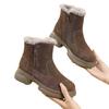 Foreign-style Snow Boots Women's Non-slip and Warm 2025 Winter New Thickened Short Boots Velvet Martin Boots Northeast Cotton Shoes