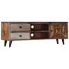 TV Stand - Maison Exclusive - Solid Mango Wood - 118 X 30 X 40 Cm - Oiled Finish