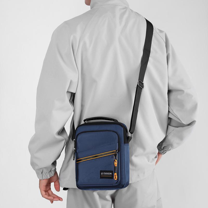 Men Shoulder Bag  Oxford Crossbody Bags Business Male Solid Messenger Bag Travel Bag