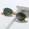 Retro-Trend Kleine Runde Metallrahmen-Sonnenbrille für Damen & Herren - Europäischer & Amerikanischer Streetstyle