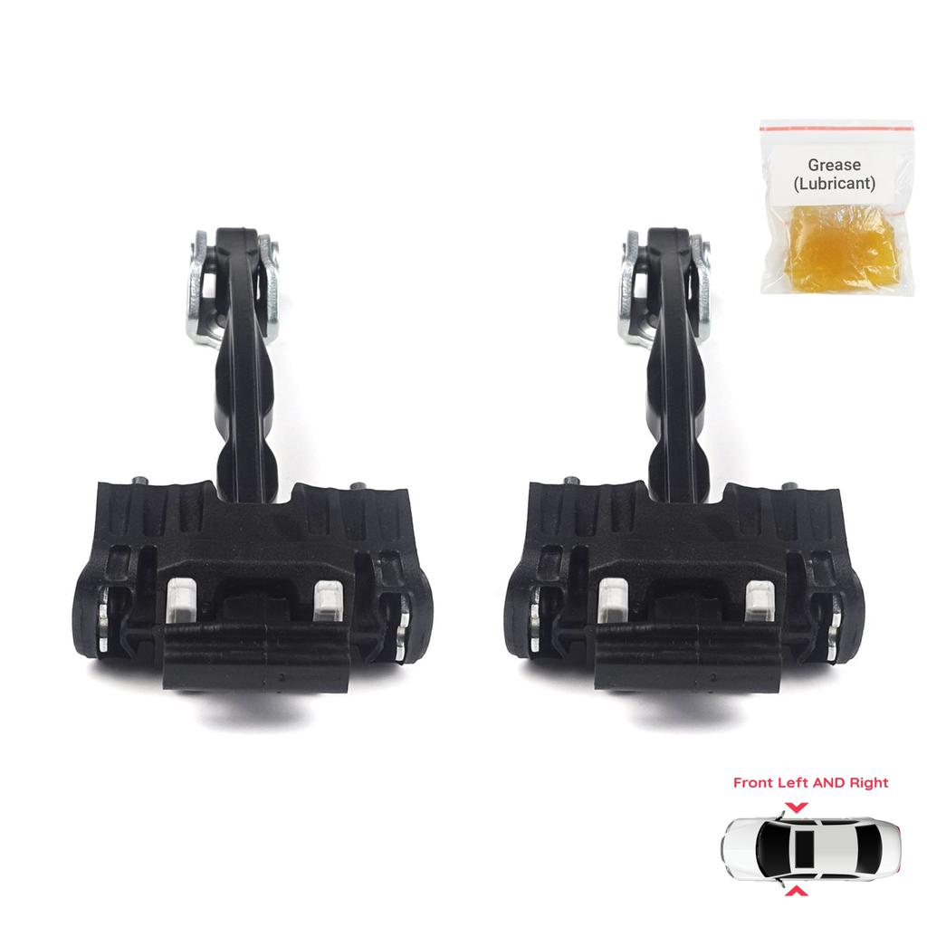 EDP725-1 2 Pieces Front Door Hinge Stop Check Strap Limiter for Vauxhall Opel Insignia A 5160264 
