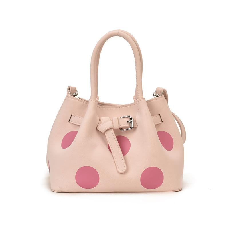 Dot-patterned Bag - Fashionable Single-shoulder Bag, Large Capacity Tote Bag, Crossbody Bag